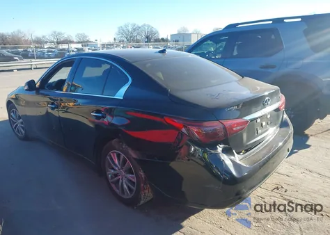 2021 Infiniti Q50 Pure из США, поврежденный, VIN JN1EV7AP7MM705035